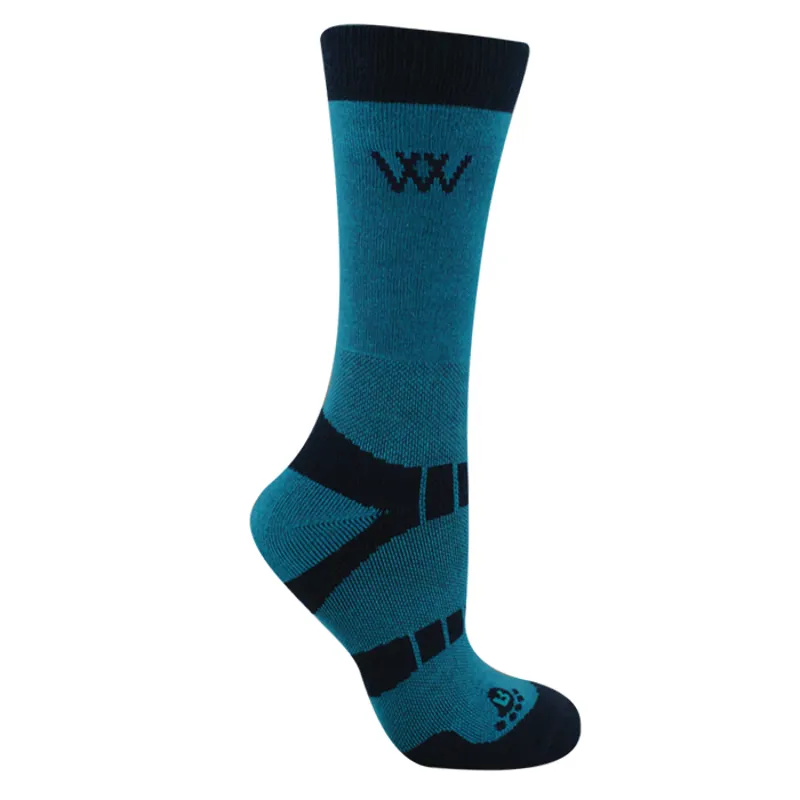Woof Wear Short Bamboo Waffle Socks Ocean 1 Woof Wear Short Bamboo Waffle Socks Ocean