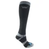 Woof Wear Long Bamboo Waffle Riding Sock Black