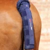 Premier Equine Waffle Quilted Double Locking Tail Guard Navy