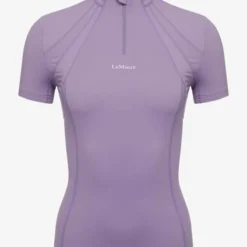 LeMieux Mia Mesh Short Sleeved Base Layer Iris