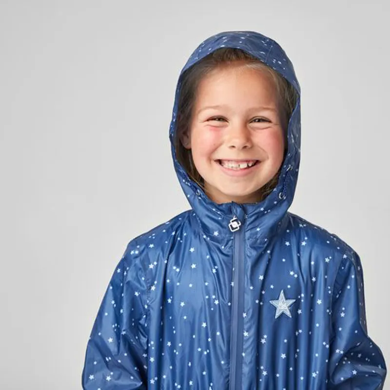 LeMieux Mini Flow Rain Jacket Navy 5 LeMieux Mini Flow Rain Jacket Navy - Image 5