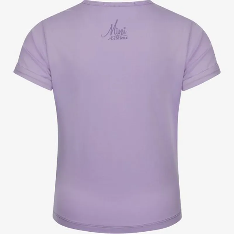 LeMieux Mini Lexi T-Shirt Wisteria 3 LeMieux Mini Lexi T-Shirt Wisteria - Image 3