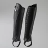 Premier Equine Actio Leather Half Chaps Black