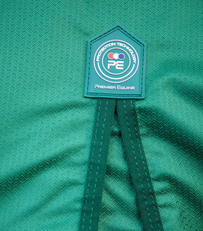 Premier Equine Akoni 0g Original Turnout Rug Green 4 Premier Equine Akoni 0g Original Turnout Rug Green - Image 4