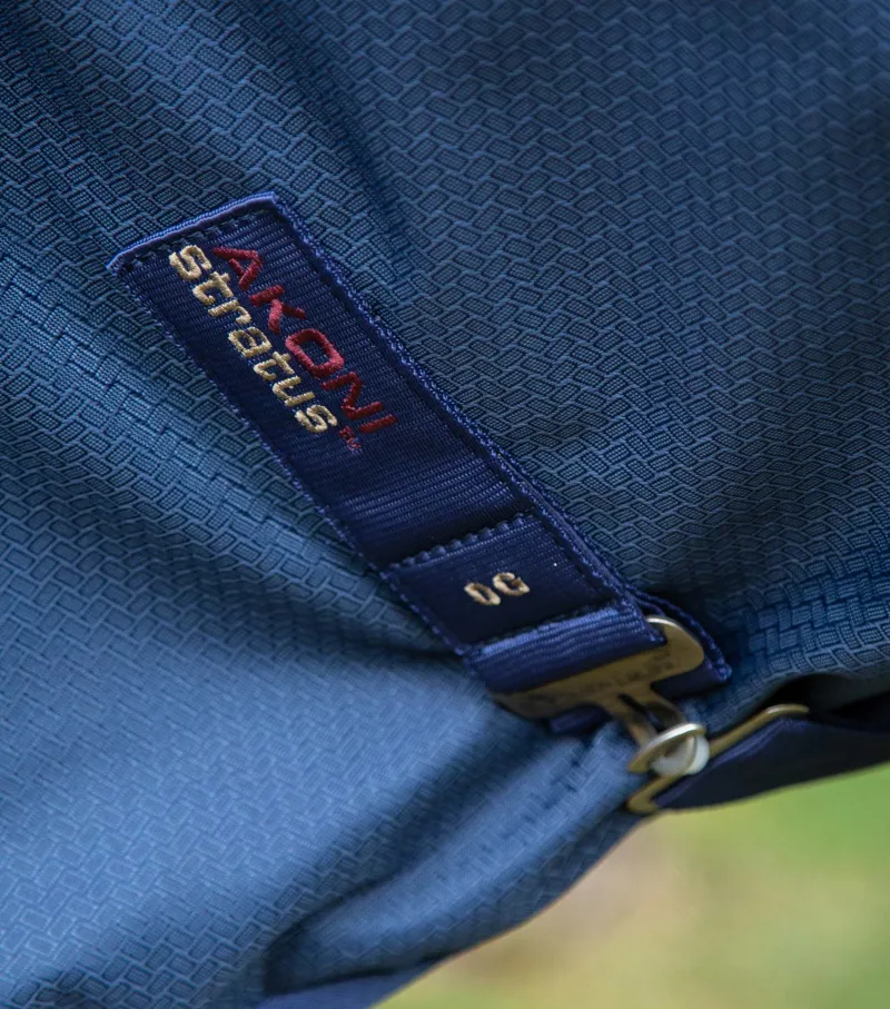 Premier Equine Akoni 0g Original Turnout Rug Navy 5 Premier Equine Akoni 0g Original Turnout Rug Navy - Image 5