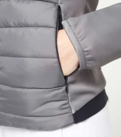 Premier Equine Arion Ladies Riding Jacket With Hood Anthracite 11 Premier Equine Arion Ladies Riding Jacket With Hood Anthracite -Lemieux Shop arion ladies mid layer jacket anthracite 6