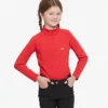 Premier Equine Artax Junior Unisex Base Layer Red
