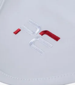 Premier Equine Atlas Fly Veil White -Lemieux Shop atlas ear bonnet white 3