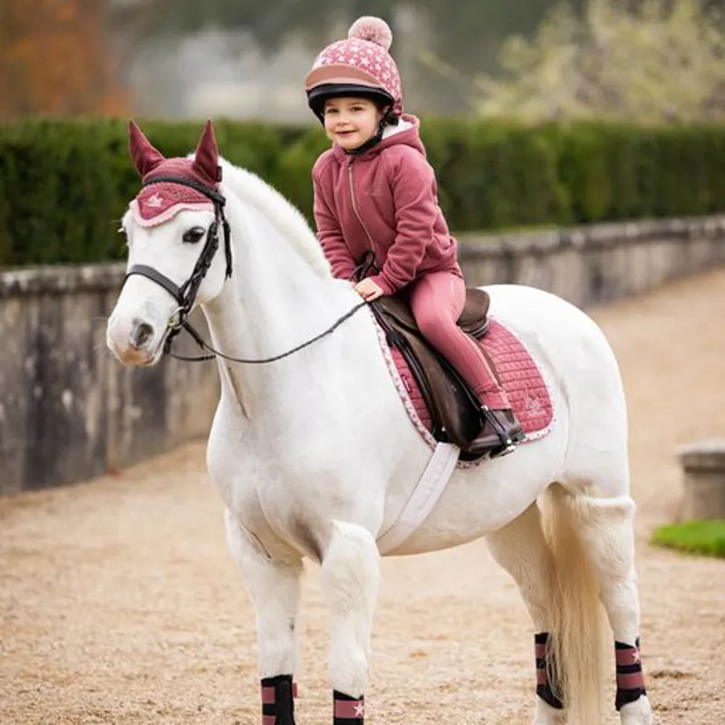 LeMieux Mini Close Contact Square Orchid 4 LeMieux Mini Close Contact Square Orchid - Image 4