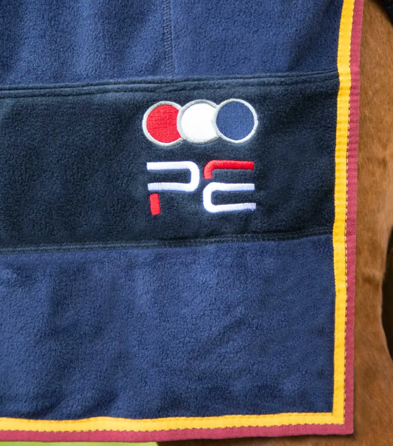 Premier Equine Buster Fleece Cooler Rug - Continental Edition Navy 5 Premier Equine Buster Fleece Cooler Rug - Continental Edition Navy - Image 5
