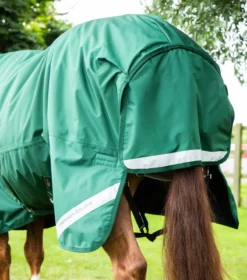 Premier Equine Buster Storm 220g Combo Turnout Rug With Classic Neck Green -Lemieux Shop buster storm 220 green 6
