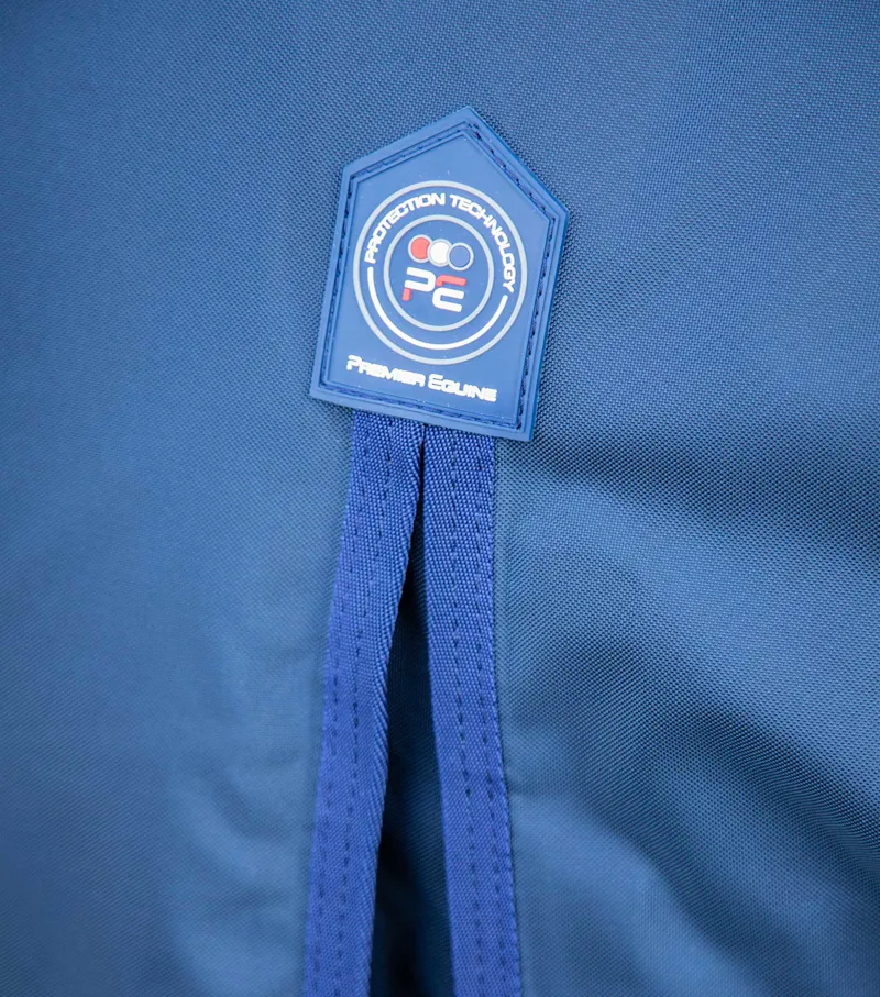 Premier Equine Buster Storm 420g Combo Turnout Rug With Classic Neck Navy 4 Premier Equine Buster Storm 420g Combo Turnout Rug With Classic Neck Navy - Image 4