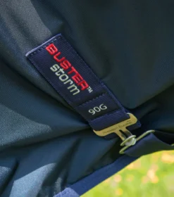 Premier Equine Buster Storm 90g Combo Turnout Rug With Classic Neck Navy -Lemieux Shop buster storm 90 navy 5