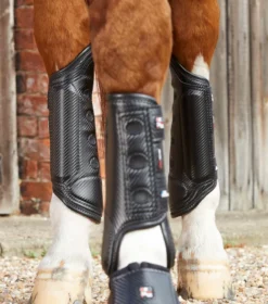 Premier Equine Carbon Tech Air Cooled Eventing Hind Boots Black