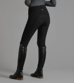 Premier Equine Cassa Ladies Full Seat Gel Riding Breeches - Black -Lemieux Shop cassa ladies breeches black 3