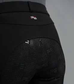 Premier Equine Cassa Ladies Full Seat Gel Riding Breeches - Black -Lemieux Shop cassa ladies breeches black 4