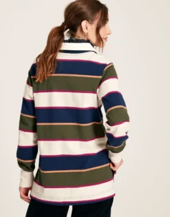 Joules Women's Sammi Rugby Shirt - Multi Stripe -Lemieux Shop cdn.joules 138