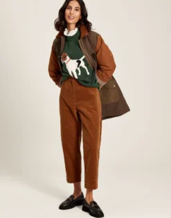 Joules Women's Margot Intarsia Jumper - Heritage Green -Lemieux Shop cdn.joules 299