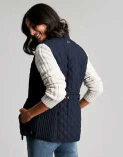 Joules Minx Quilted Gilet - Marine Navy 8 Joules Minx Quilted Gilet - Marine Navy -Lemieux Shop cdn.joules 52