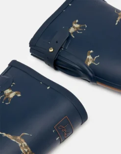 Joules Women's Welly Print Wellies - Navy Dogs -Lemieux Shop cdn.joules 99