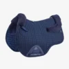 Premier Equine CC Merino Wool European Saddle Pad - GP/Jump Navy/Navy Wool