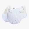 Premier Equine CC Merino Wool European Saddle Pad - GP/Jump White/Natural Wool