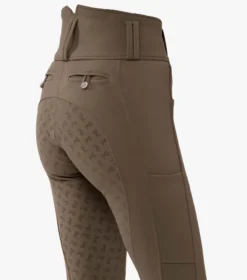 Premier Equine Coco II Ladies Gel Full Seat Riding Breeches Walnut -Lemieux Shop coco ii ladies gel full seat riding breeches walnut 1