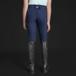 Mountain Horse Crown Breeches Jr Navy -Lemieux Shop crown breeches jr back