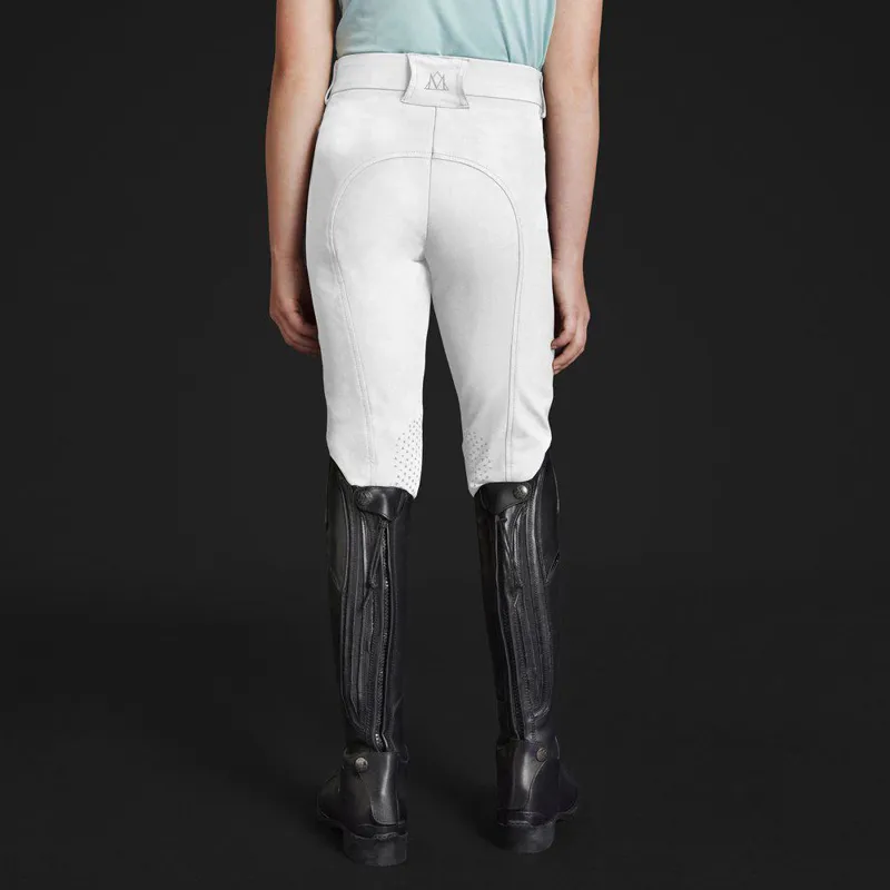 Mountain Horse Crown Breeches Jr White 4 Mountain Horse Crown Breeches Jr White - Image 4