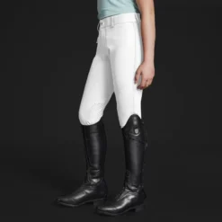 Mountain Horse Crown Breeches Jr White 7 Mountain Horse Crown Breeches Jr White -Lemieux Shop crown breeches white jr side BLANK copy