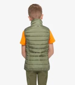 Premier Equine Dante Junior Unisex Gilet Olive 8 Premier Equine Dante Junior Unisex Gilet Olive -Lemieux Shop dante junior gilet green 3