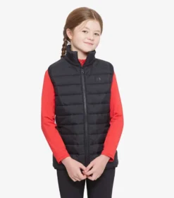 Premier Equine Dante Junior Unisex Gilet Black -Lemieux Shop dante junior unisex gilet black