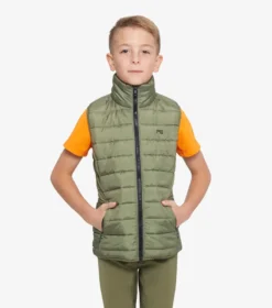 Premier Equine Dante Junior Unisex Gilet Olive 7 Premier Equine Dante Junior Unisex Gilet Olive -Lemieux Shop dante junior unisex gilet olive