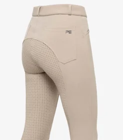 Premier Equine Delta Ladies Full Seat Gel Riding Breeches Beige -Lemieux Shop delta ladies full seat gel riding breeches beige 1