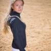 Premier Equine Destino Ladies Technical Hooded Riding Jacket Grey