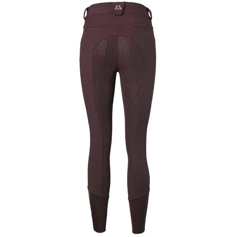 Mountain Horse Diana Silicone Full Seat Breeches Burgundy 2 Mountain Horse Diana Silicone Full Seat Breeches Burgundy - Image 2