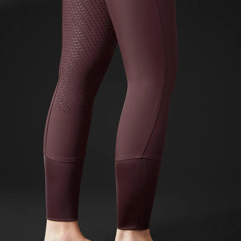 Mountain Horse Diana Silicone Full Seat Breeches Burgundy 6 Mountain Horse Diana Silicone Full Seat Breeches Burgundy - Image 6