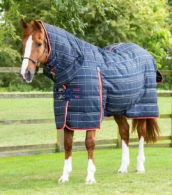 Premier Equine Domus 400g Combo Stable Rug Navy