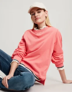 Joules Amina Sweatshirt - Coral -Lemieux Shop download204