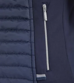 Premier Equine Mini Elena Girl's Hybrid Riding Jacket Navy -Lemieux Shop elena kids hybrid technical jacket navy 5