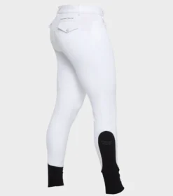 Premier Equine Emilio Men's Gel Knee Riding Breeches White