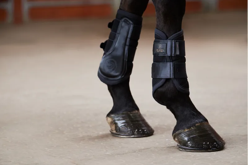 Eskadron Platinum Mesh Tendon Boots - Black 2 Eskadron Platinum Mesh Tendon Boots - Black - Image 2