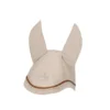 Eskadron Platinum Faux Leather Fly Hood - Tan Taupe