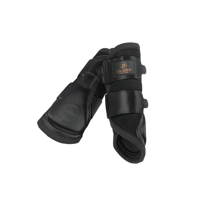 Eskadron Platinum Mesh Tendon Boots - Black 1 Eskadron Platinum Mesh Tendon Boots - Black