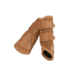 Eskadron Platinum Mesh Tendon Boots - Cognac