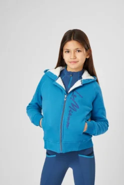 LeMieux Young Rider Hollie Sherpa Lined Hoodie Atlantic -Lemieux Shop fBBxfhHj