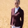Premier Equine Finio Ladies Competition Show Jacket Plum