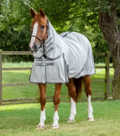 Premier Equine Fly Lite Bug Rug Silver