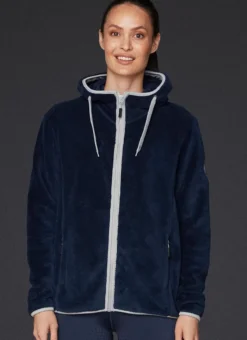 Mountain Horse Fuzzy Hoodie - Navy