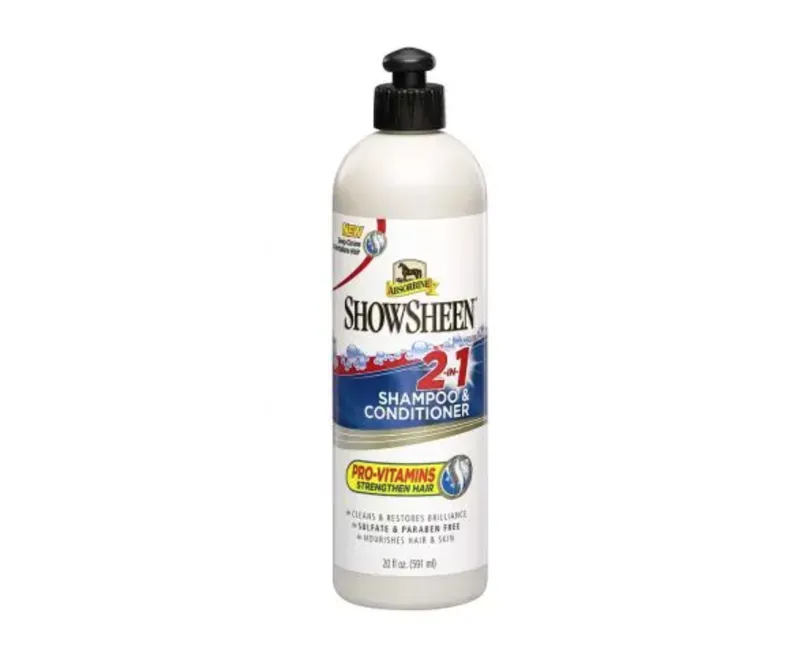 Absorbine ShowSheen 2-in-1 Shampoo And Conditioner - 591ml 1 Absorbine ShowSheen 2-in-1 Shampoo And Conditioner - 591ml